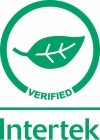 Intertek verification that product contains 100% post consumer recycled polyester