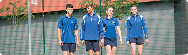 school sports tops for PE, games and team wear