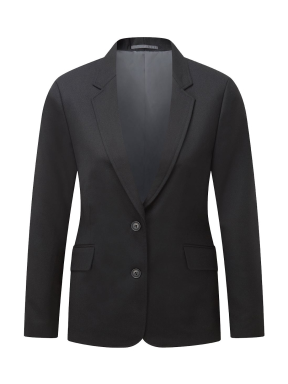 Black Suit Jacket Girls Ladies | Poly Wool Black Suit Jacket | County ...