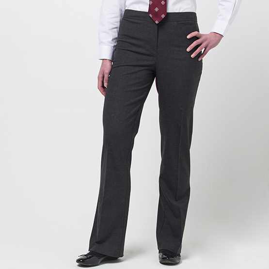 Girls Senior School Trousers | Girls Eco Trousers Short Reg Long ...