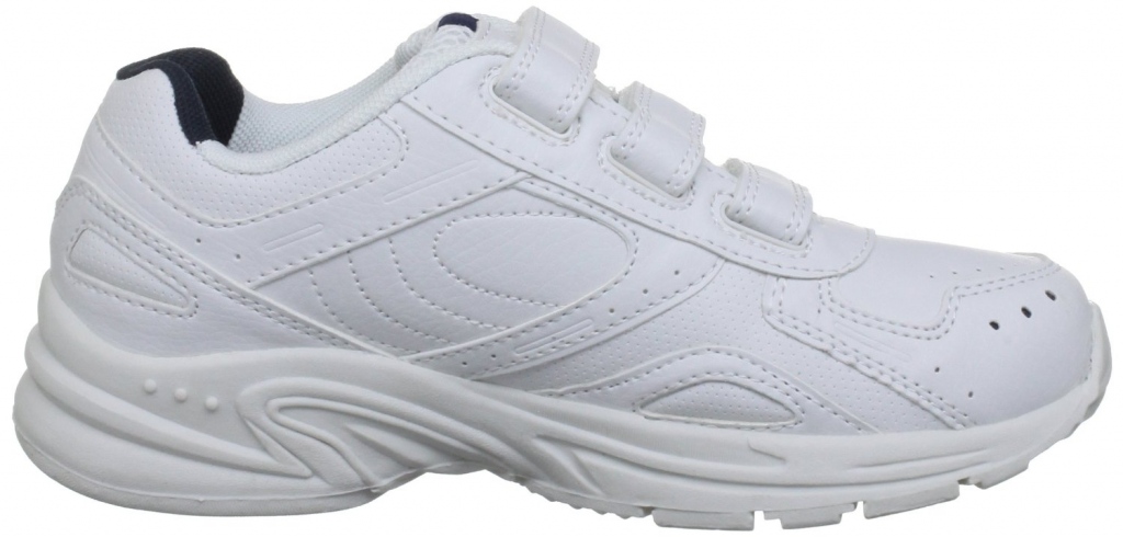 School White Trainers Childrens Sizes 10 - 6 Kids Sports Velcro Shoe ...