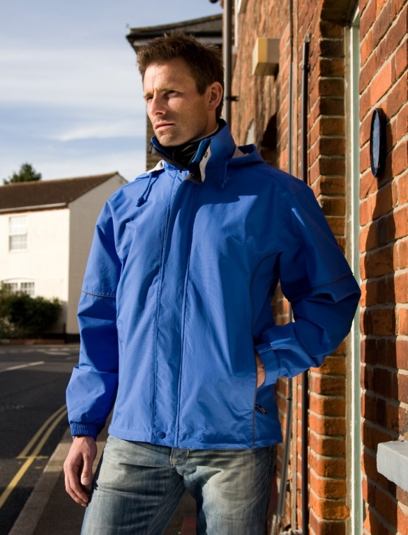 Mens Waterproof Windproof Lightweight Jacket Coat Hood | County Sports ...