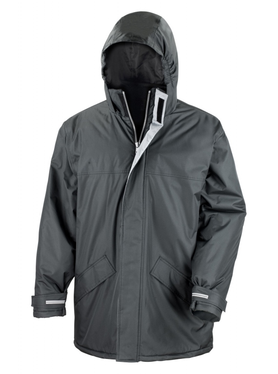Waterproof Winter Parka Coat | Long Fit Padded Jacket | Outdoor Wear ...