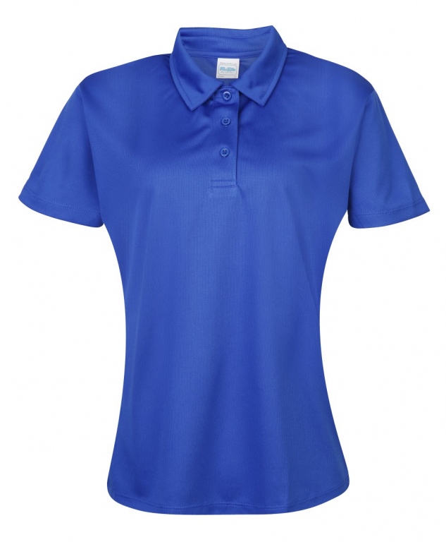 School Sports Cool Ftted Polo Shirt Ladies Womens Sports Polo Top