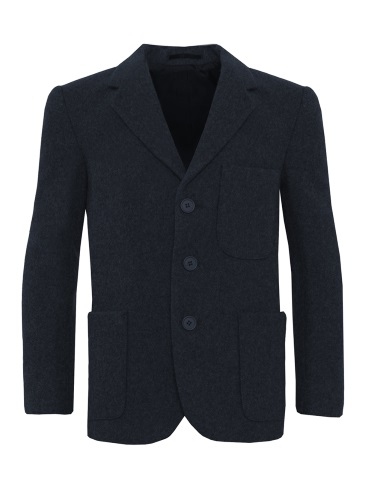 Boys School Flannel Navy Blue Blazer | Prep School Wool Blazer | County ...