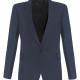 Navy Blue Signature Suit Jacket Woven Polyester Twill Girls and Ladies