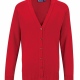 School uniform knitted cardigan soft cotton / acrylic with same colour buttons
