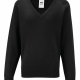 School uniform V-neck knitted jumper pullover 100% acrylic