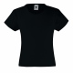 School Sports Fitted T-shirt 100% Cotton with feminine fit in girls and ladies 