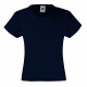 School Sports Fitted T-shirt 100% Cotton with feminine fit in girls and ladies 