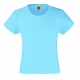 School Fitted T-shirt 100% Cotton Uniform with feminine fit in girls and ladies 