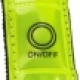 School hi viz flashing armband with four red LED's offers visibility protection