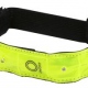 School hi viz flashing armband with four red LED's offers visibility protection