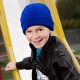 School knitted hat in 100% soft feel acrylic to complement any smart uniform