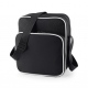 School Classic Retro Shoulder Bag contrasting piping, adjustable shoulder strap