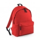 School backpack for seniors, shoulder straps, double zip, front zip pocket