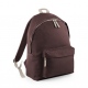 School backpack for seniors, shoulder straps, double zip, front zip pocket