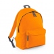 School backpack for seniors, shoulder straps, double zip, front zip pocket