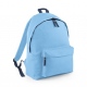 School backpack for seniors, shoulder straps, double zip, front zip pocket