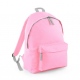 School backpack for juniors, shoulder straps, double zip, front zip pocket