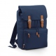 School, college vintage laptop rucksack bag, padded compartment & back panel 