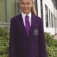 Girls school uniform blazer jacket in purple