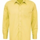 Boys school shirt with tie collar and long sleeves