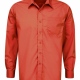 Boys school shirt with tie collar and long sleeves
