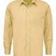 Boys school shirt with tie collar and long sleeves
