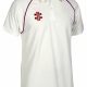 Cricket Shirt Short Sleeve Gray Nicolls