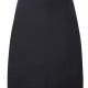 Black poly wool suit skirt 