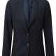Navy Pinstripe Poly Wool Suit Jacket Girls and Ladies Sizes