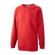 School uniform sweatshirt made with 80% Fairtrade cotton and 20% polyester