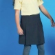 Junior drop waist school skirt