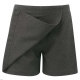 Junior school skort, uniform skirt and shorts combination 