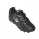 School sports football boots with velcro fastening and moulded stud 