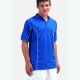 School games polo shirt 100% polyester with contrast colour piping