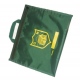Gig Mill Primary School A4 Zipped Book Bag Bottle Green with Logo Print