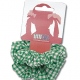 School uniform gingham hair scrunchie