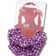 School uniform gingham hair scrunchie matches gingham sun hat