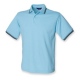 School wear uniform tipped polo shirt for school uniform or school sports wear