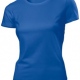 Eco school wear organic fitted T shirt organic cotton in school uniform colours