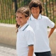 School wear uniform tipped polo shirt for school uniform or school sports wear