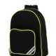 Hi vis infant backpack with large main compartment and front zipped pocket