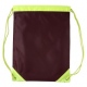Hi vis rucksack style gym bag, waterproof inside and out, internal zip pocket
