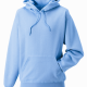 Sports hooded top in superior weight sweatshirt fabric for everyday wear