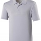 School senior cool polo shirt, wickable fabric, 3 button placket, short sleeves