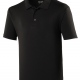 School senior cool polo shirt, wickable fabric, 3 button placket, short sleeves