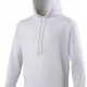 School or college staff hooded top in classic sweatshirt fabric, everyday wear