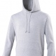 School sports or college hooded top in classic sweatshirt fabric